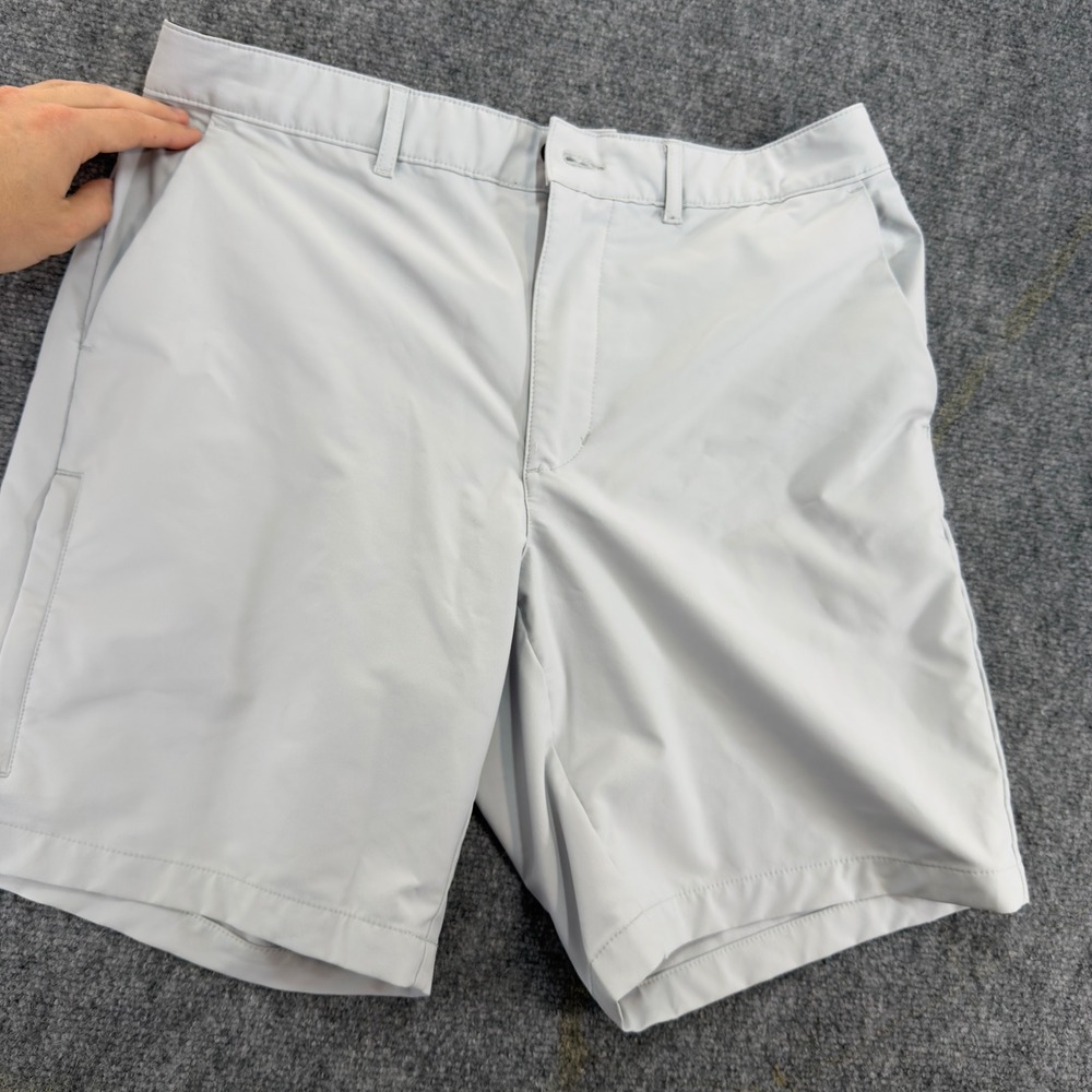 Gerry Mens Performance Stretch Hiking Golf Shorts Light Gray Size 34